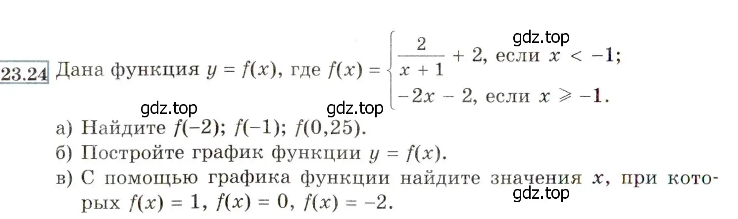 Условие номер 23.24 (21.24) (страница 142) гдз по алгебре 8 класс Мордкович, Александрова, задачник 2 часть