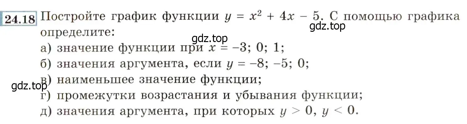 Условие номер 24.18 (22.18) (страница 145) гдз по алгебре 8 класс Мордкович, Александрова, задачник 2 часть