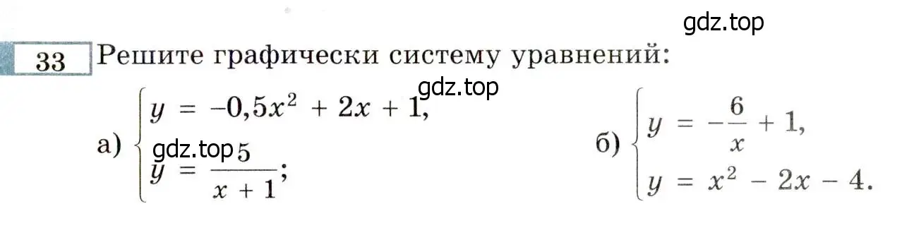 Условие номер 33 (страница 223) гдз по алгебре 8 класс Мордкович, Александрова, задачник 2 часть