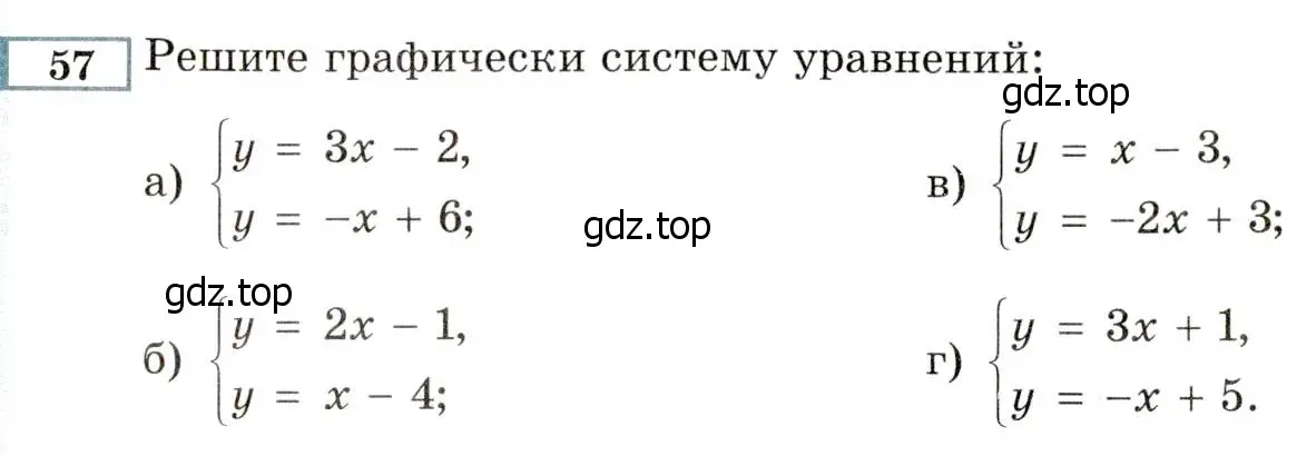 Условие номер 57 (страница 10) гдз по алгебре 8 класс Мордкович, Александрова, задачник 2 часть