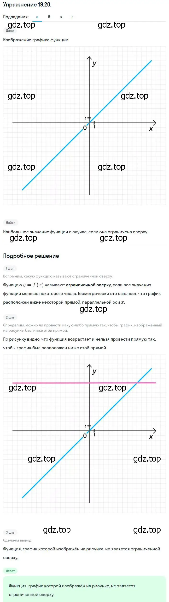 Решение номер 19.20 (17.20) (страница 104) гдз по алгебре 8 класс Мордкович, Александрова, задачник 2 часть