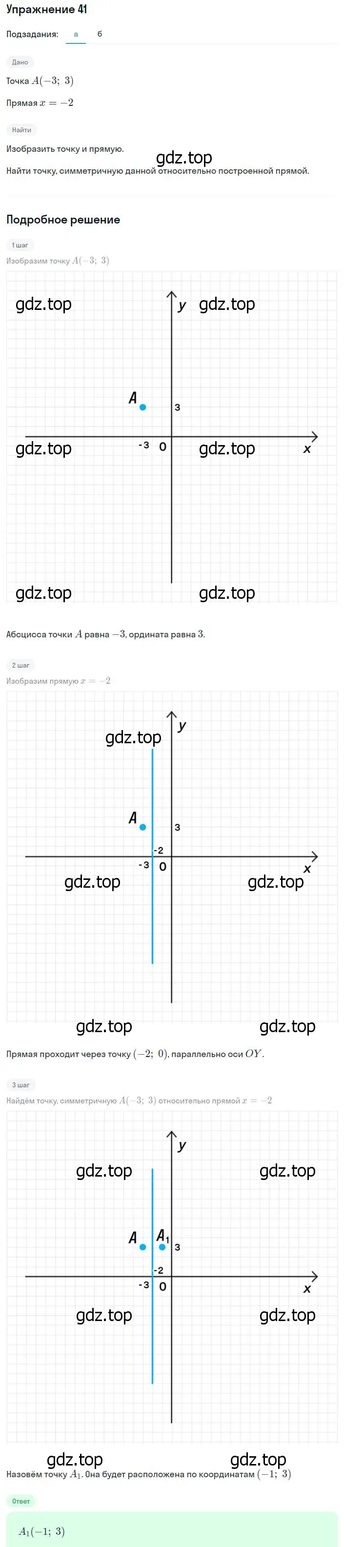 Решение номер 41 (страница 7) гдз по алгебре 8 класс Мордкович, Александрова, задачник 2 часть