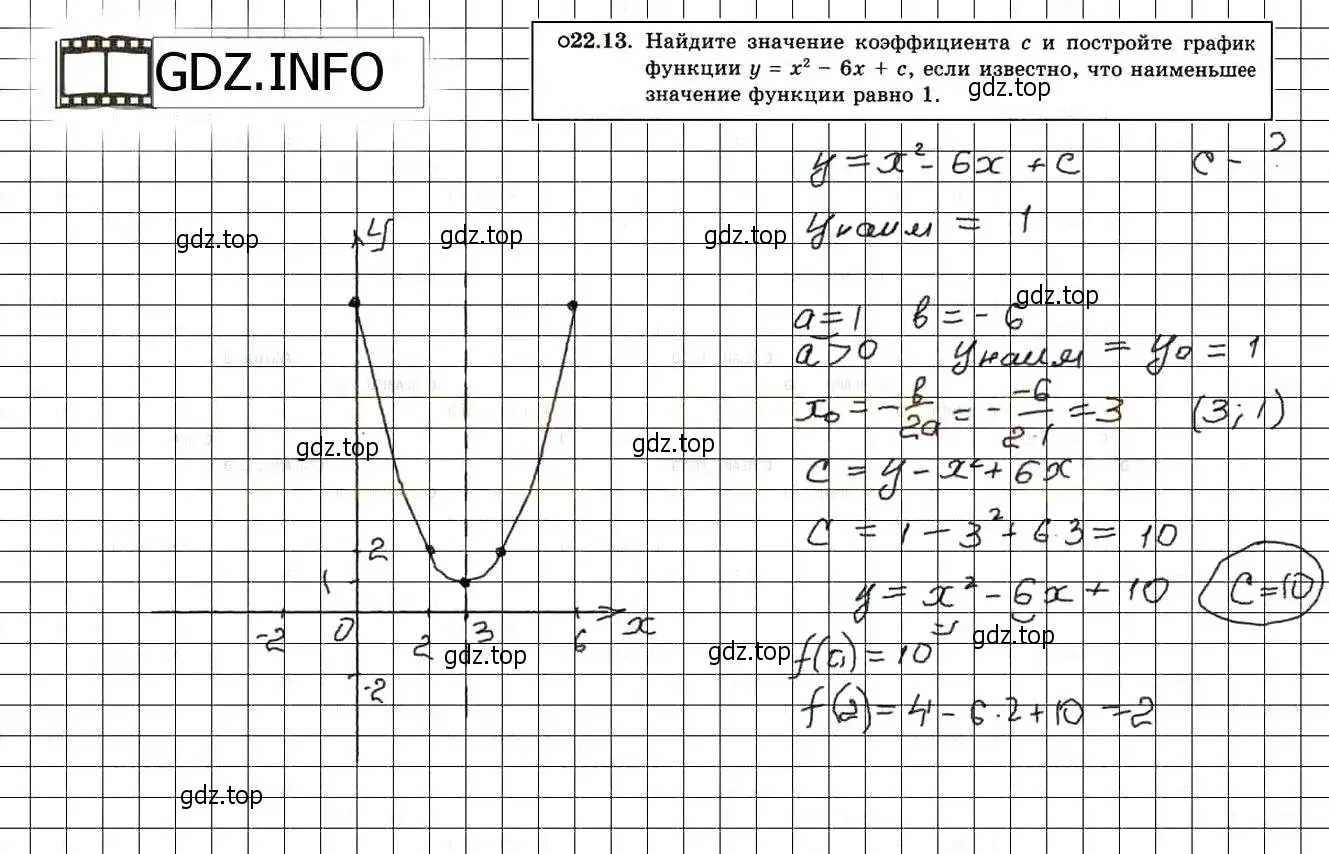 Решение 3. номер 24.13 (22.13) (страница 145) гдз по алгебре 8 класс Мордкович, Александрова, задачник 2 часть