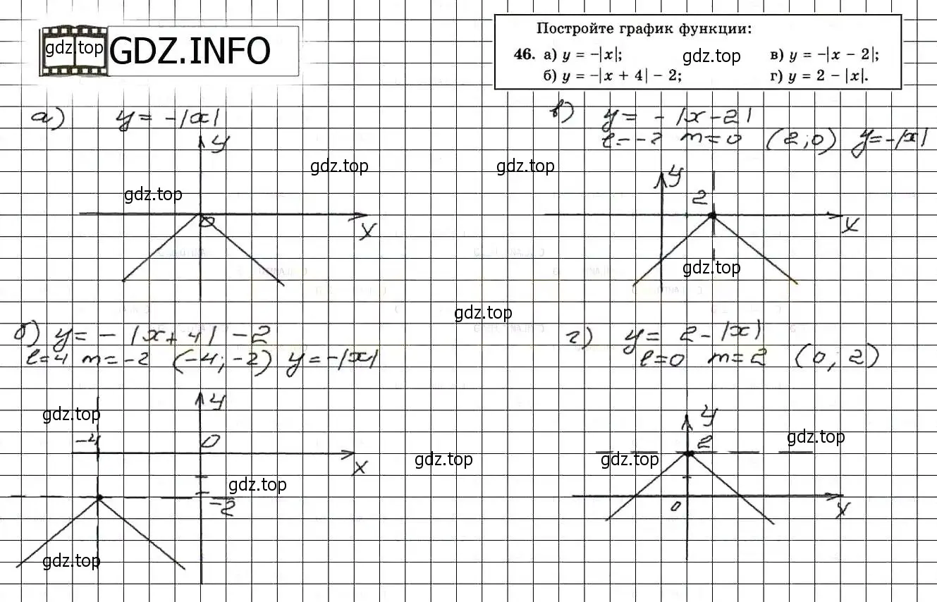 Решение 3. номер 46 (страница 225) гдз по алгебре 8 класс Мордкович, Александрова, задачник 2 часть