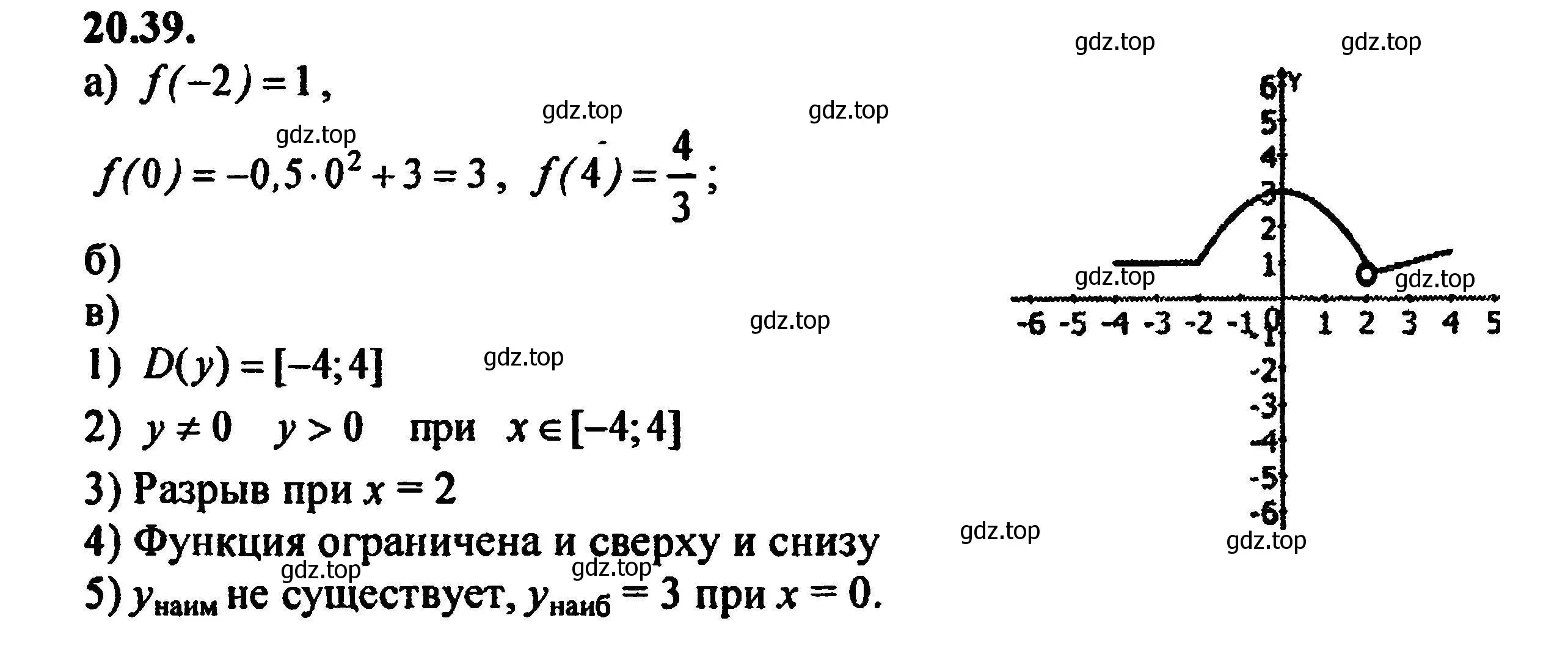 Решение 5. номер 22.39 (20.39) (страница 136) гдз по алгебре 8 класс Мордкович, Александрова, задачник 2 часть