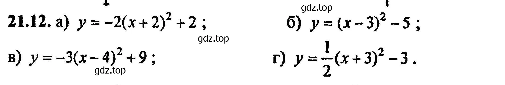 Решение 5. номер 23.12 (21.12) (страница 139) гдз по алгебре 8 класс Мордкович, Александрова, задачник 2 часть