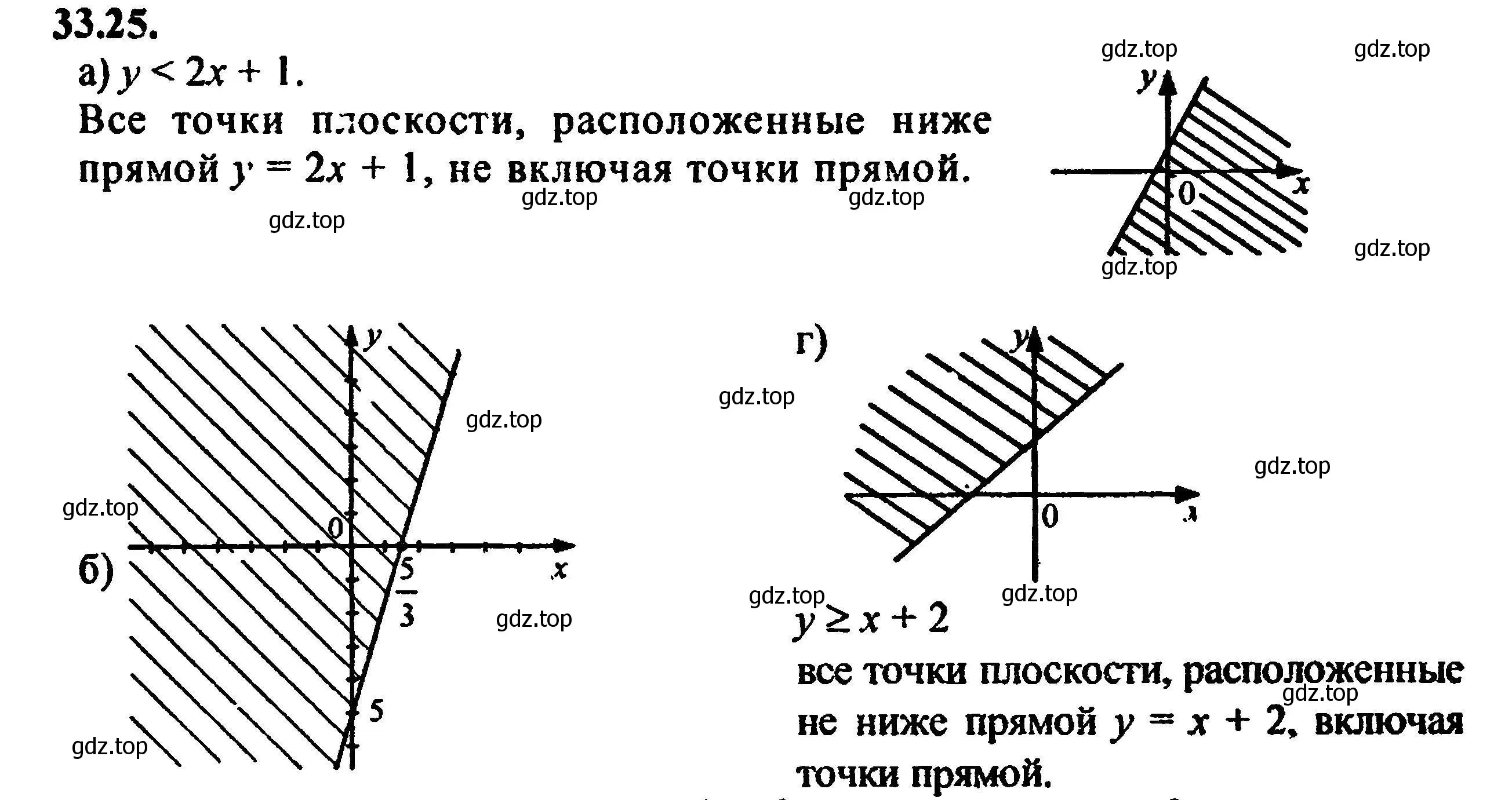 Решение 5. номер 36.25 (33.25) (страница 203) гдз по алгебре 8 класс Мордкович, Александрова, задачник 2 часть