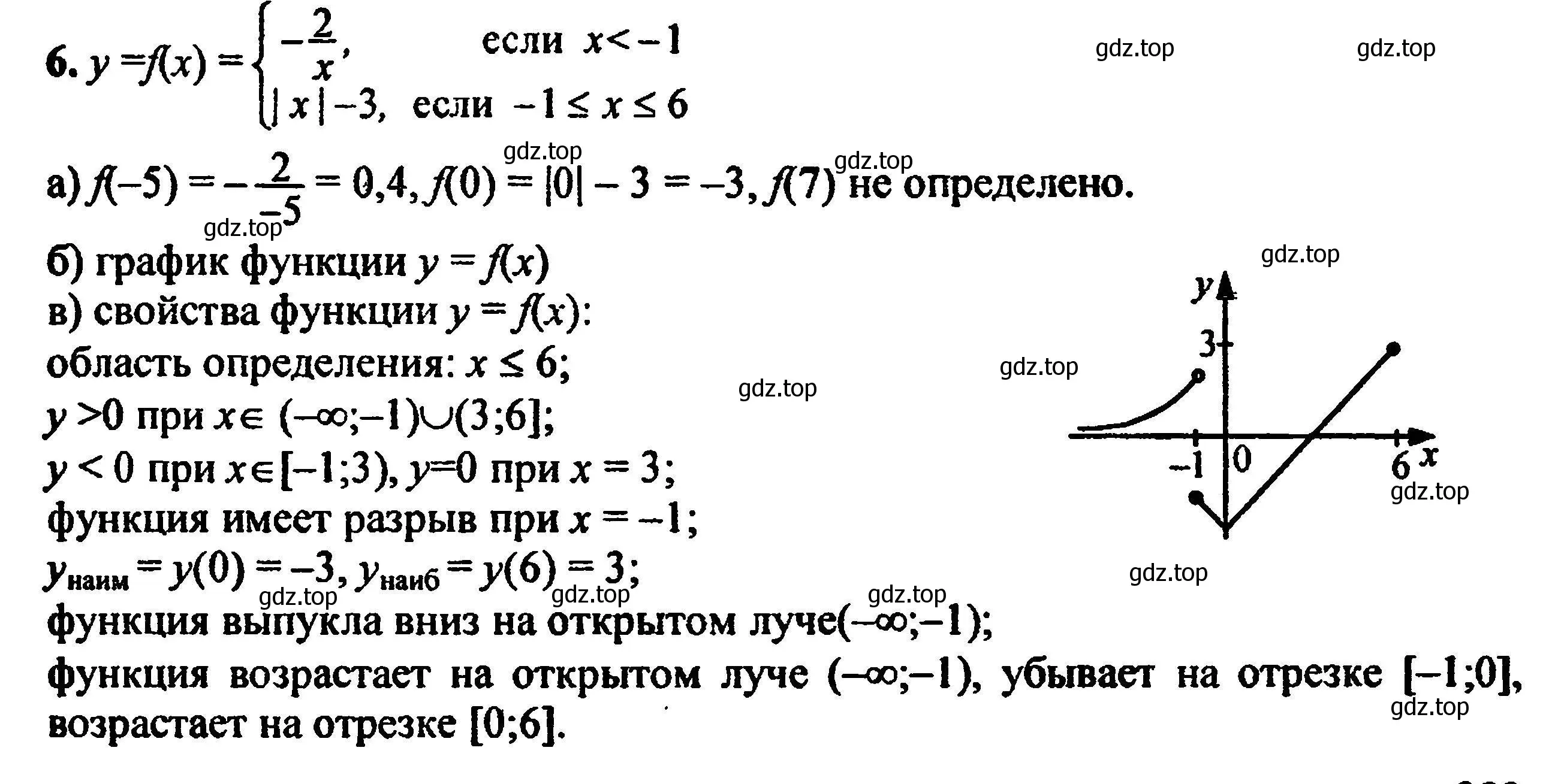 Решение 5. номер 6 (страница 215) гдз по алгебре 8 класс Мордкович, Александрова, задачник 2 часть