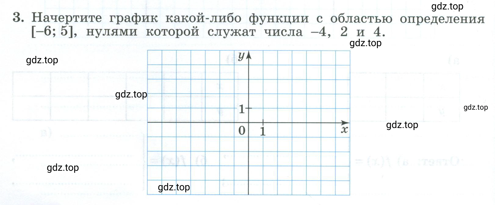 Условие номер 3 (страница 38) гдз по алгебре 9 класс Крайнева, Миндюк, рабочая тетрадь 1 часть