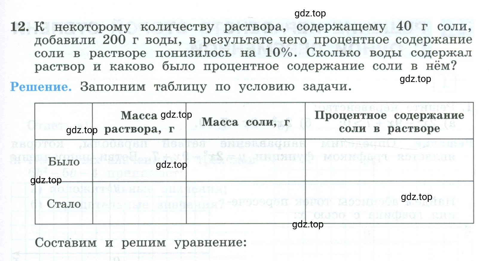 Условие номер 12 (страница 81) гдз по алгебре 9 класс Крайнева, Миндюк, рабочая тетрадь 1 часть