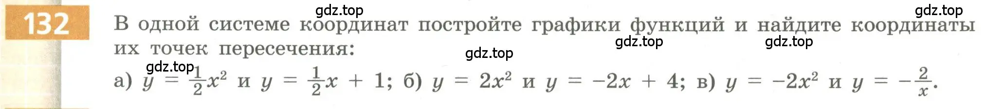 Условие номер 132 (страница 55) гдз по алгебре 9 класс Бунимович, Кузнецова, учебное пособие