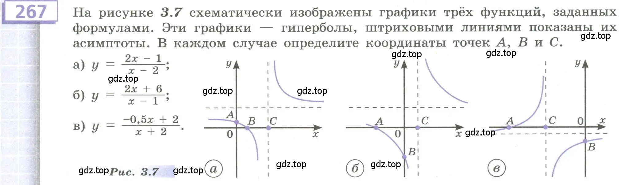 Условие номер 267 (страница 99) гдз по алгебре 9 класс Бунимович, Кузнецова, учебное пособие