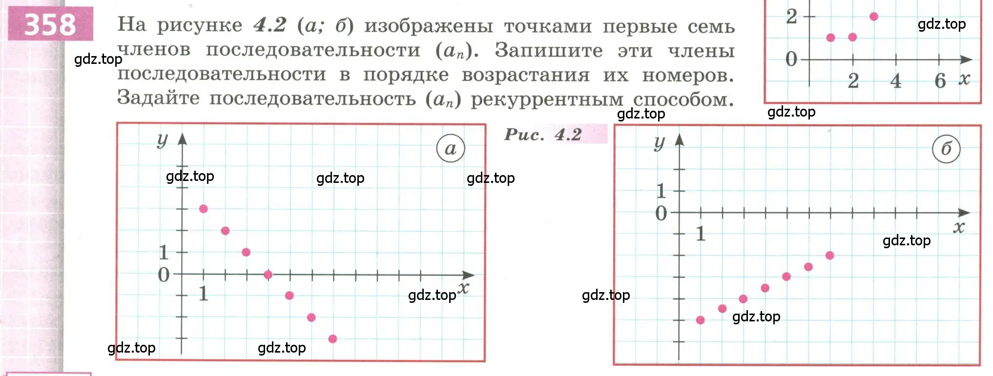 Условие номер 358 (страница 133) гдз по алгебре 9 класс Бунимович, Кузнецова, учебное пособие