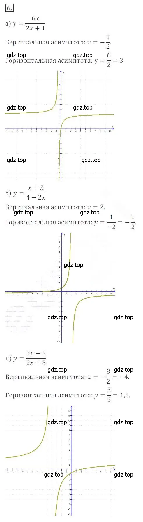 Решение номер 6 (страница 75) гдз по алгебре 9 класс Бунимович, Кузнецова, учебное пособие