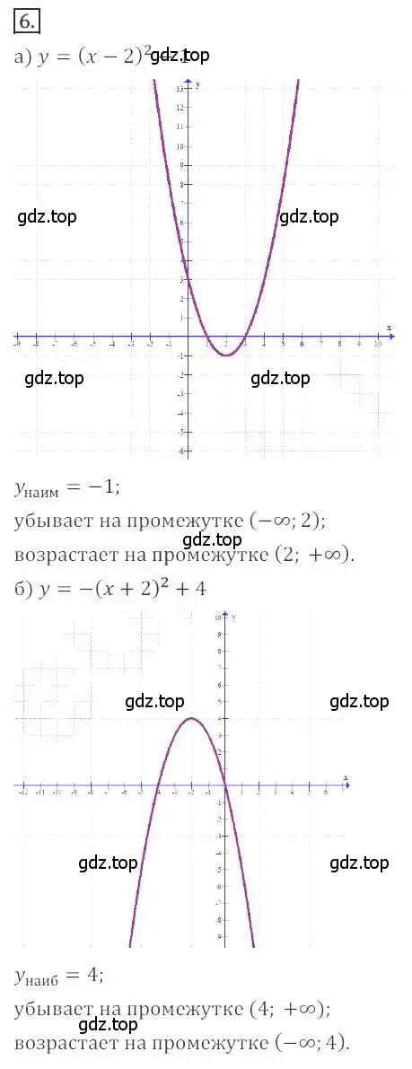 Решение номер 6 (страница 79) гдз по алгебре 9 класс Бунимович, Кузнецова, учебное пособие