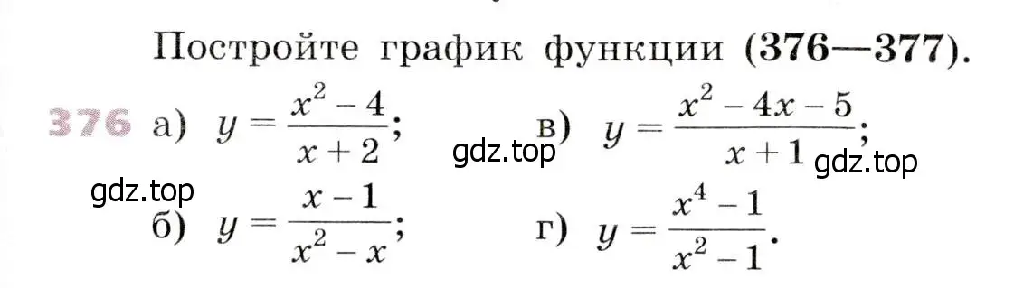 Условие № 376 (страница 155) гдз по алгебре 9 класс Дорофеев, Суворова, учебник