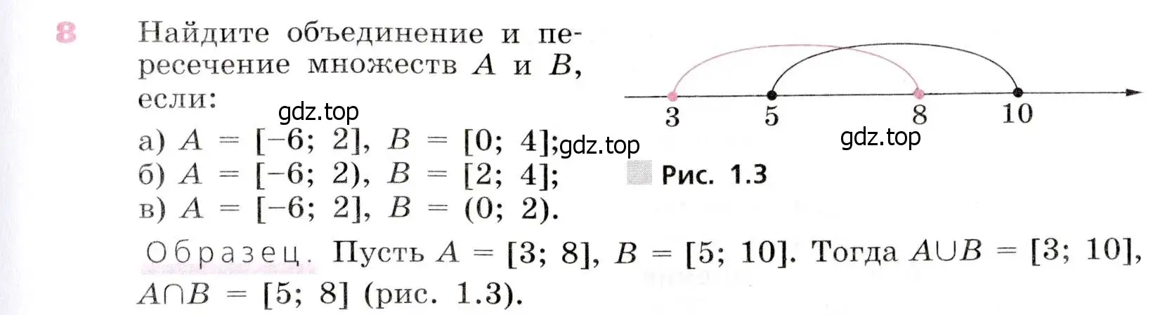 Условие № 8 (страница 11) гдз по алгебре 9 класс Дорофеев, Суворова, учебник