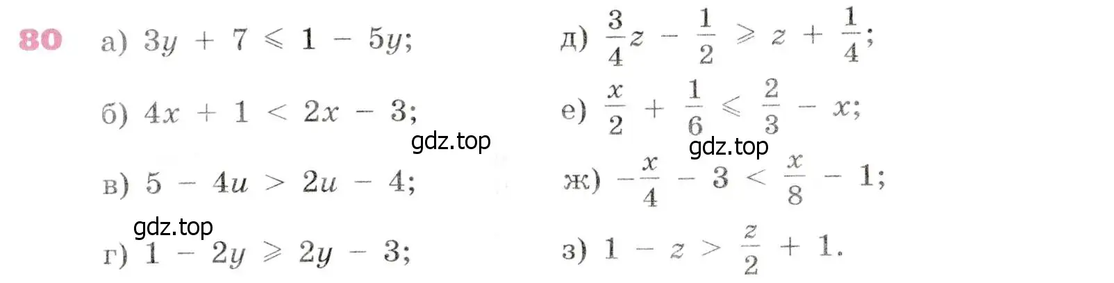Условие № 80 (страница 30) гдз по алгебре 9 класс Дорофеев, Суворова, учебник