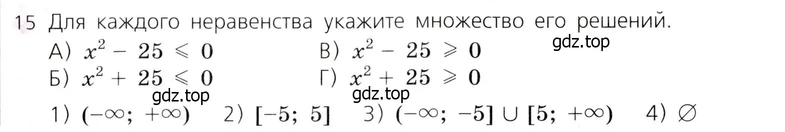 Условие № 15 (страница 141) гдз по алгебре 9 класс Дорофеев, Суворова, учебник