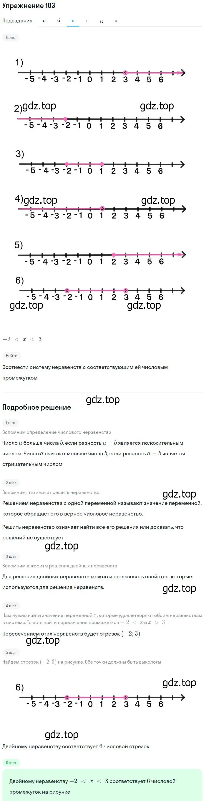 Решение № 103 (страница 37) гдз по алгебре 9 класс Дорофеев, Суворова, учебник