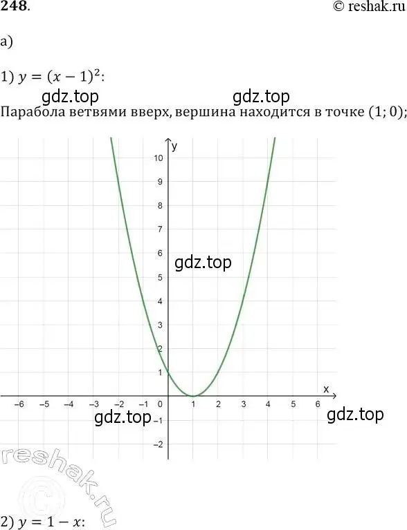Решение 2. № 248 (страница 102) гдз по алгебре 9 класс Дорофеев, Суворова, учебник