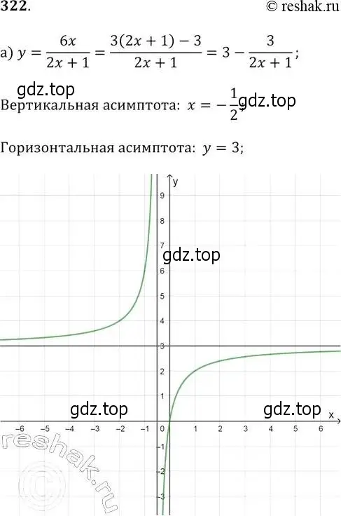 Решение 2. № 322 (страница 131) гдз по алгебре 9 класс Дорофеев, Суворова, учебник