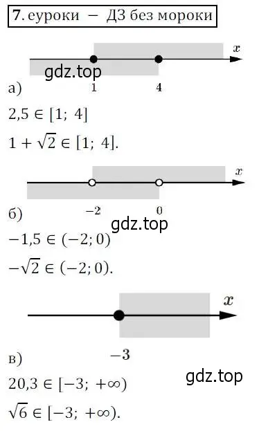 Решение 3. № 7 (страница 10) гдз по алгебре 9 класс Дорофеев, Суворова, учебник