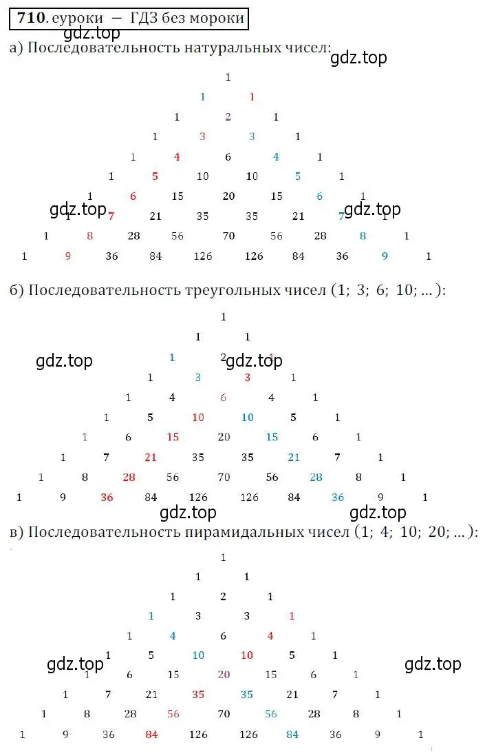 Решение 3. № 710 (страница 278) гдз по алгебре 9 класс Дорофеев, Суворова, учебник