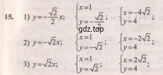 Решение 4. № 15 (страница 12) гдз по алгебре 9 класс Дорофеев, Суворова, учебник