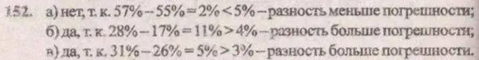 Решение 4. № 152 (страница 54) гдз по алгебре 9 класс Дорофеев, Суворова, учебник