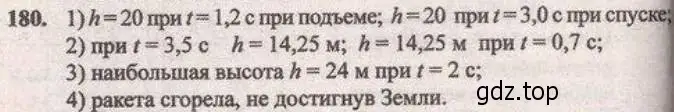 Решение 4. № 180 (страница 64) гдз по алгебре 9 класс Дорофеев, Суворова, учебник