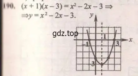 Решение 4. № 190 (страница 66) гдз по алгебре 9 класс Дорофеев, Суворова, учебник