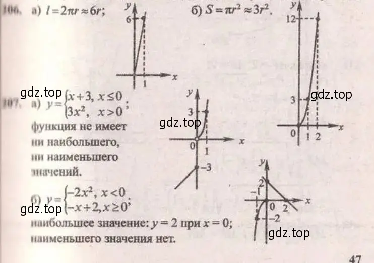 Решение 4. № 206 (страница 80) гдз по алгебре 9 класс Дорофеев, Суворова, учебник