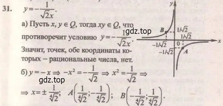 Решение 4. № 31 (страница 16) гдз по алгебре 9 класс Дорофеев, Суворова, учебник