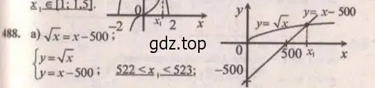 Решение 4. № 488 (страница 194) гдз по алгебре 9 класс Дорофеев, Суворова, учебник
