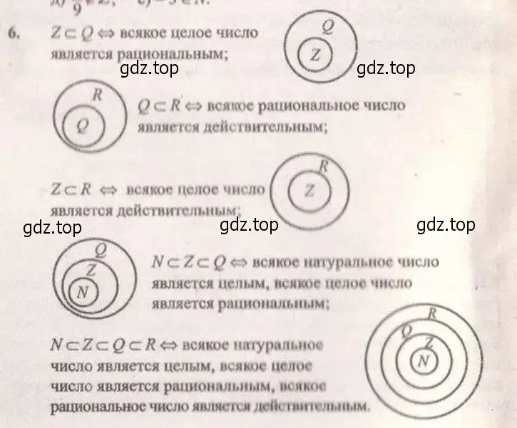 Решение 4. № 6 (страница 10) гдз по алгебре 9 класс Дорофеев, Суворова, учебник