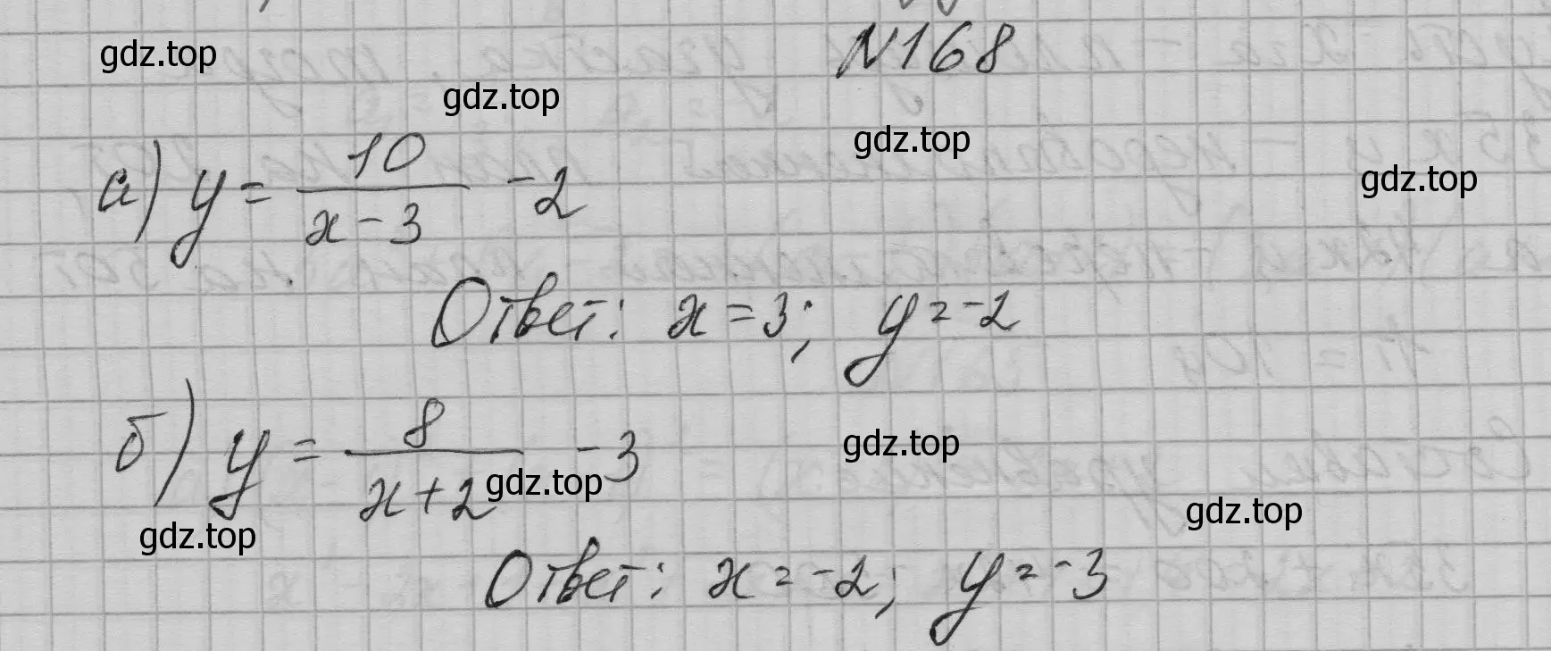 Решение номер 168 (страница 66) гдз по алгебре 9 класс Макарычев, Миндюк, учебник