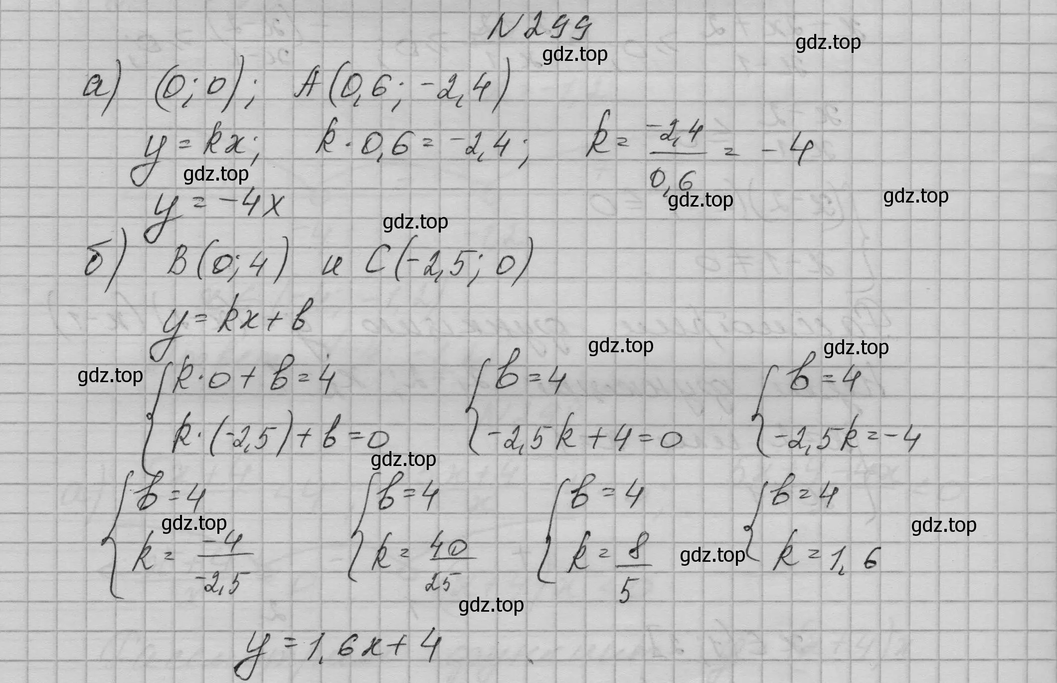 Решение номер 299 (страница 98) гдз по алгебре 9 класс Макарычев, Миндюк, учебник