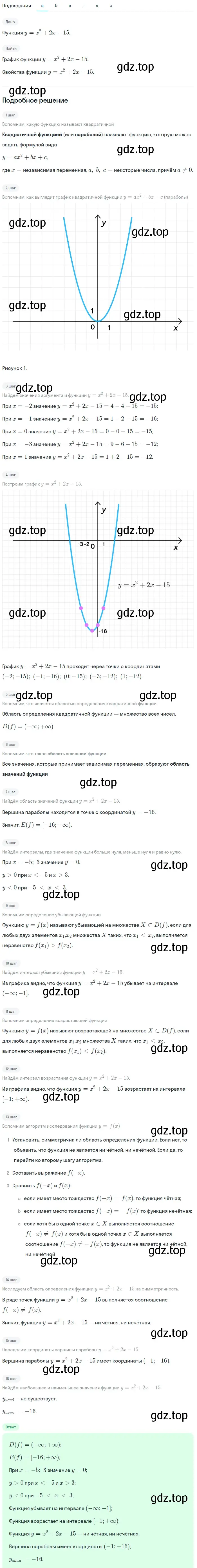 Решение 2. номер 205 (страница 70) гдз по алгебре 9 класс Макарычев, Миндюк, учебник