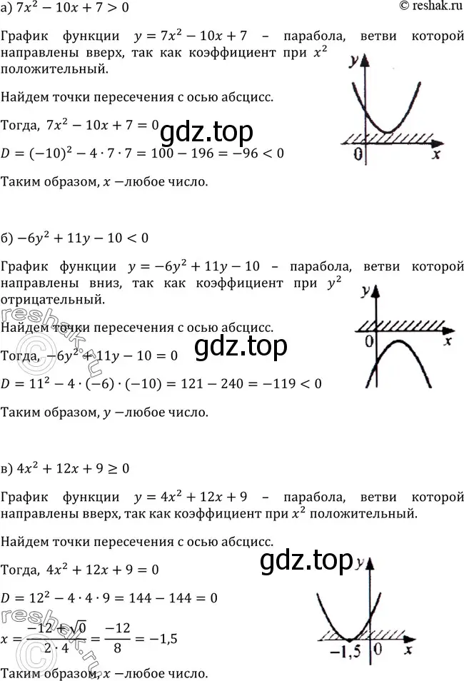 Решение 3. номер 275 (страница 91) гдз по алгебре 9 класс Макарычев, Миндюк, учебник