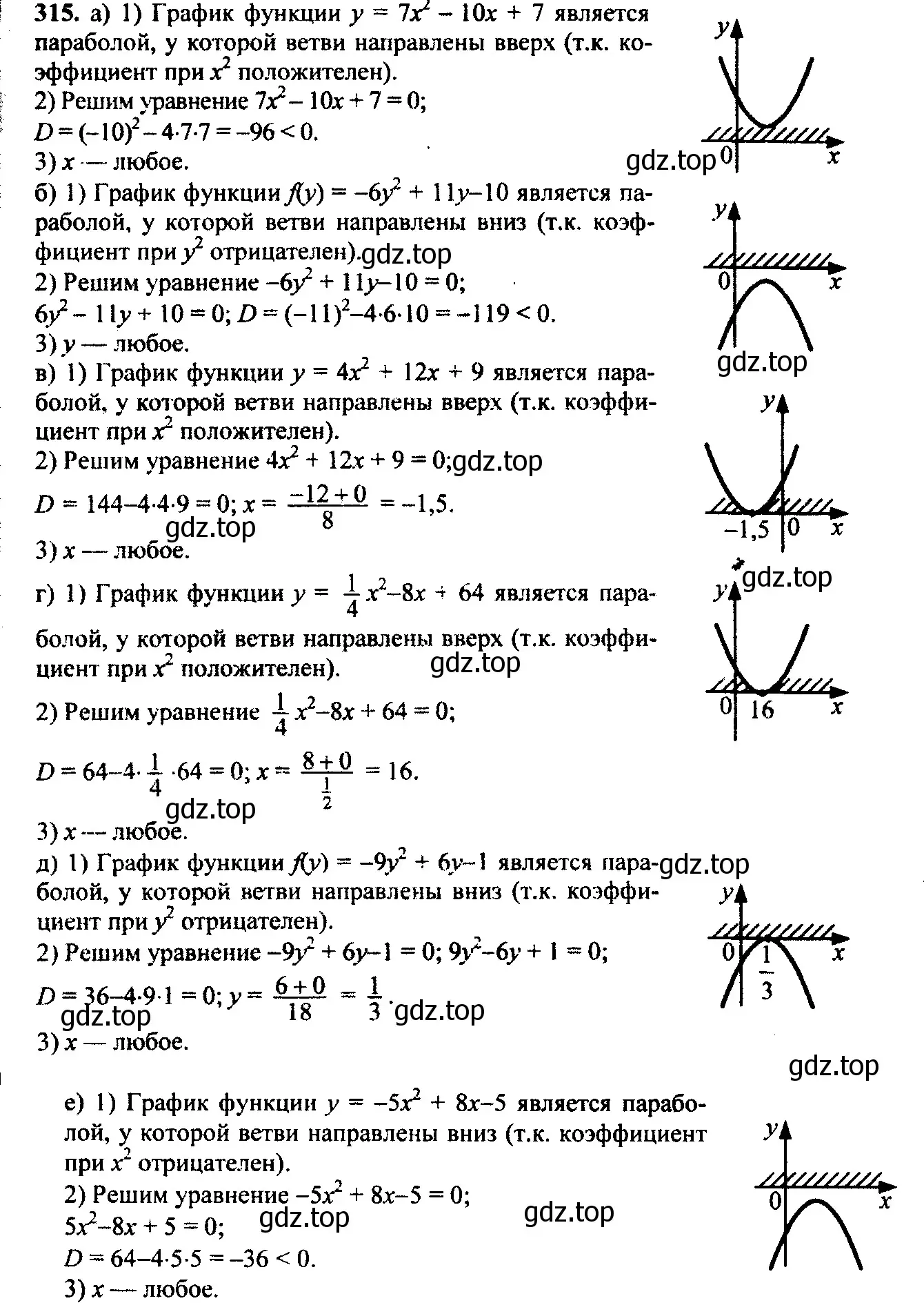 Решение 6. номер 275 (страница 91) гдз по алгебре 9 класс Макарычев, Миндюк, учебник