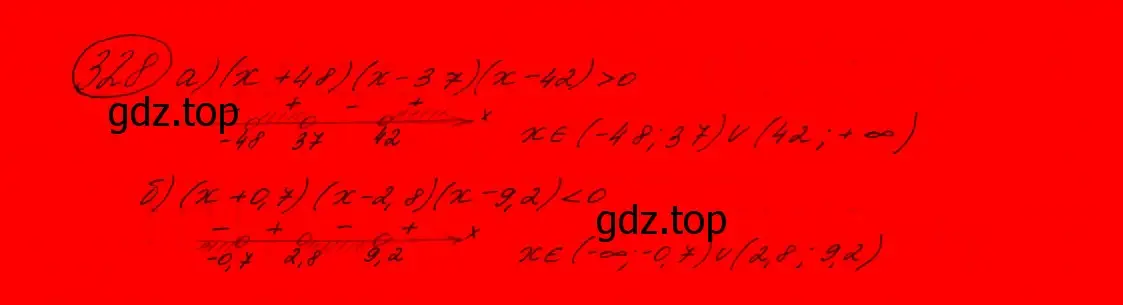 Решение 7. номер 288 (страница 97) гдз по алгебре 9 класс Макарычев, Миндюк, учебник