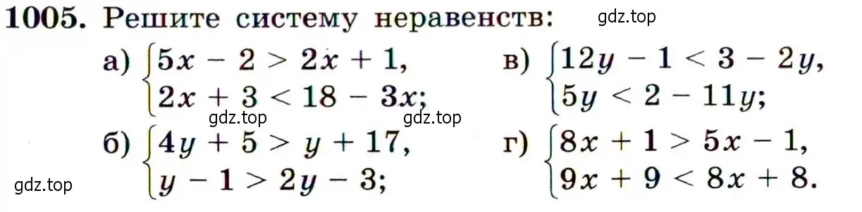 Условие номер 1005 (страница 237) гдз по алгебре 9 класс Макарычев, Миндюк, учебник