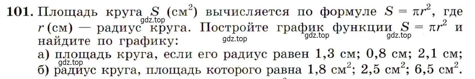 Условие номер 101 (страница 37) гдз по алгебре 9 класс Макарычев, Миндюк, учебник