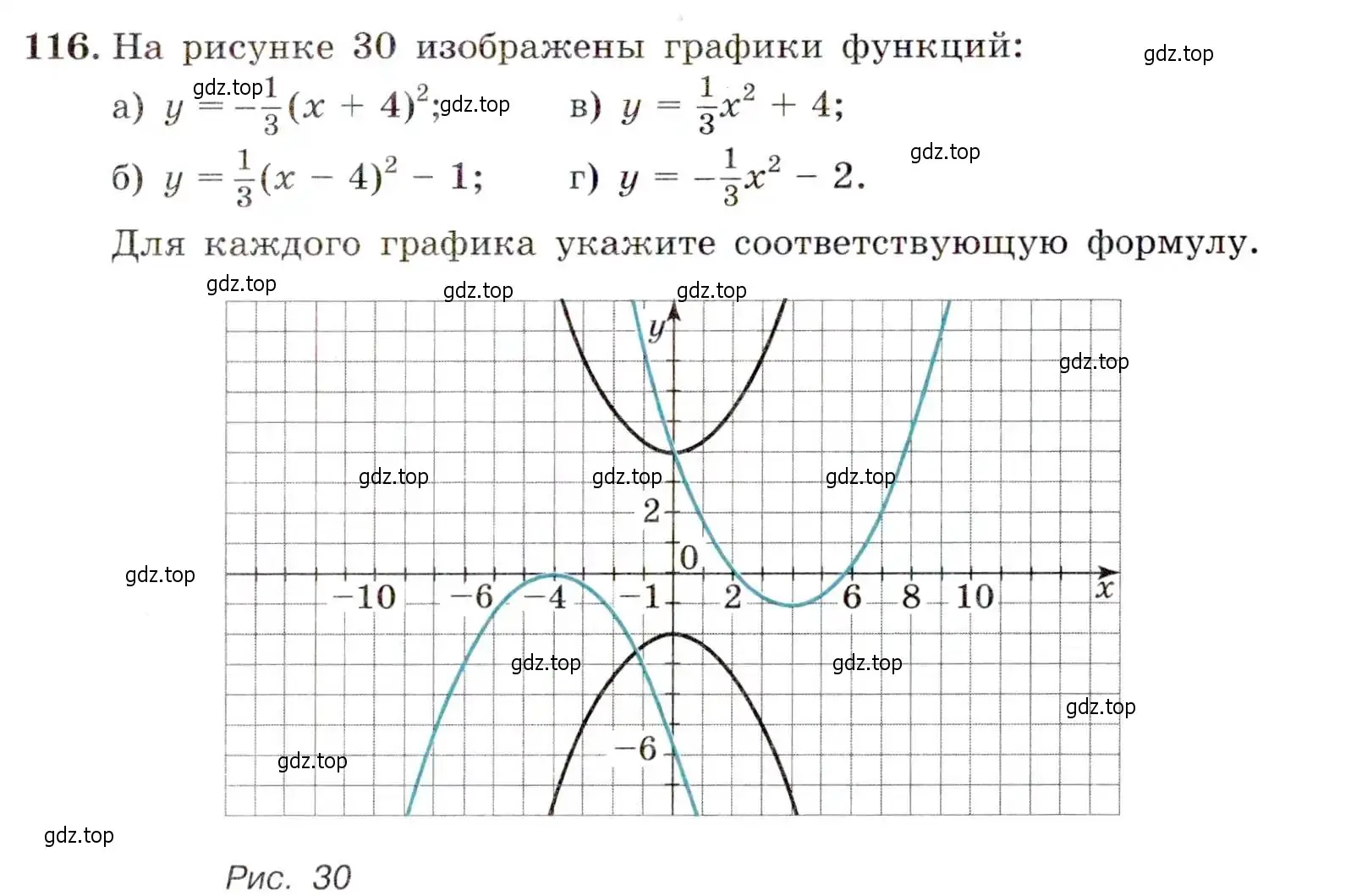 Условие номер 116 (страница 43) гдз по алгебре 9 класс Макарычев, Миндюк, учебник