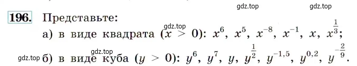 Условие номер 196 (страница 67) гдз по алгебре 9 класс Макарычев, Миндюк, учебник