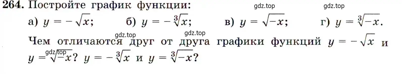 Условие номер 264 (страница 74) гдз по алгебре 9 класс Макарычев, Миндюк, учебник