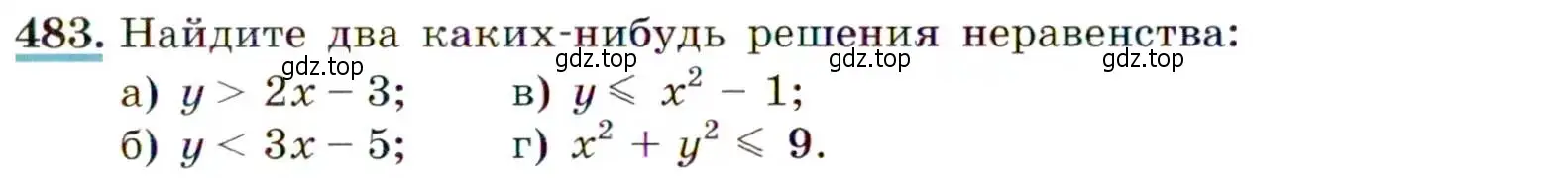 Условие номер 483 (страница 129) гдз по алгебре 9 класс Макарычев, Миндюк, учебник