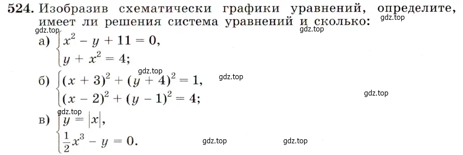 Условие номер 524 (страница 139) гдз по алгебре 9 класс Макарычев, Миндюк, учебник