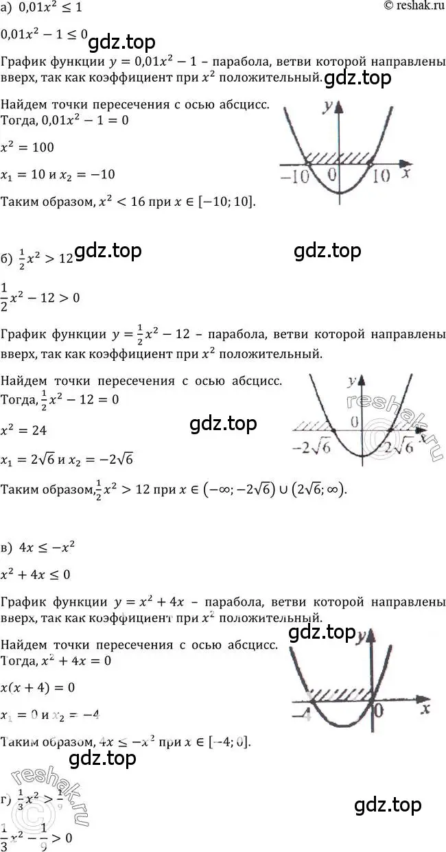 Решение 2. номер 309 (страница 90) гдз по алгебре 9 класс Макарычев, Миндюк, учебник